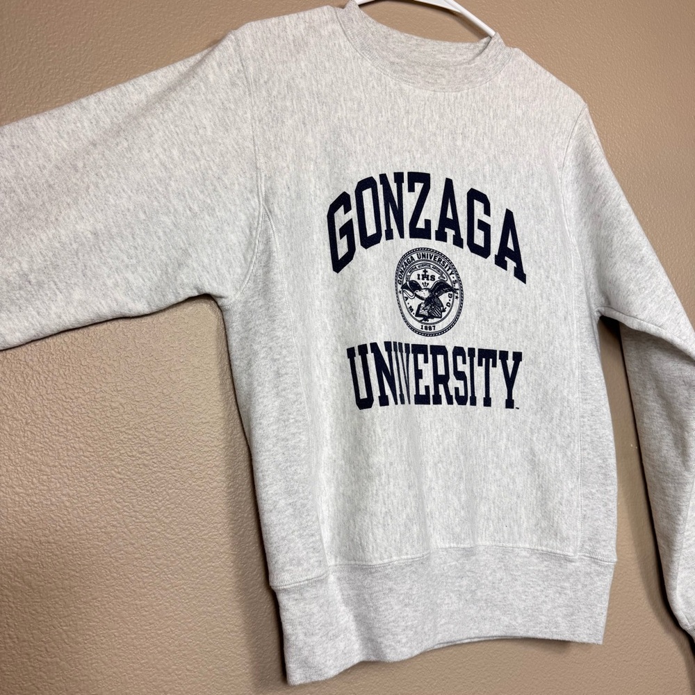 Champion Reverse Weave Gonzaga University Sweatshirt A - Picture 5 of 11